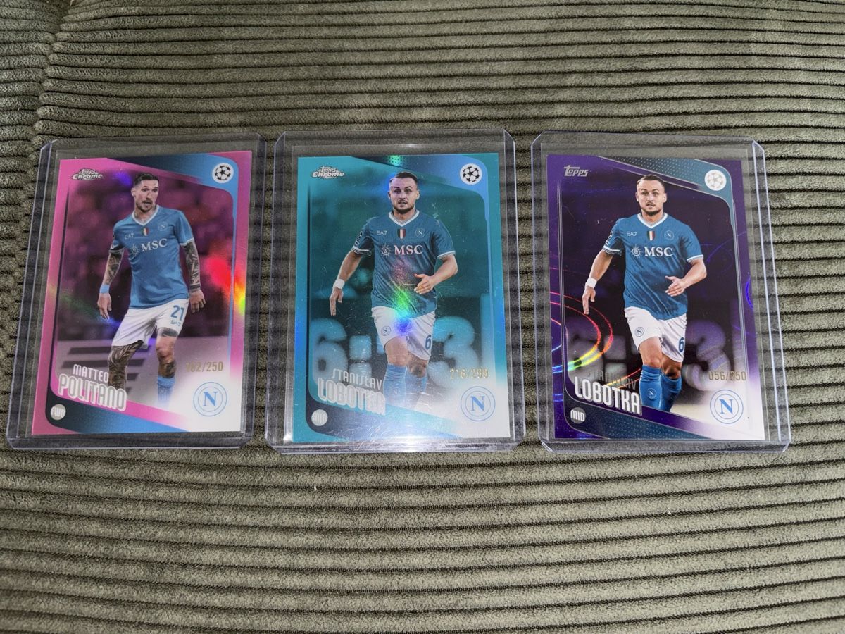 Topps Sammelbilder & Trading cards: SSC Napoli Trading Cards – Gebraucht aus Obfelden von thehunter29