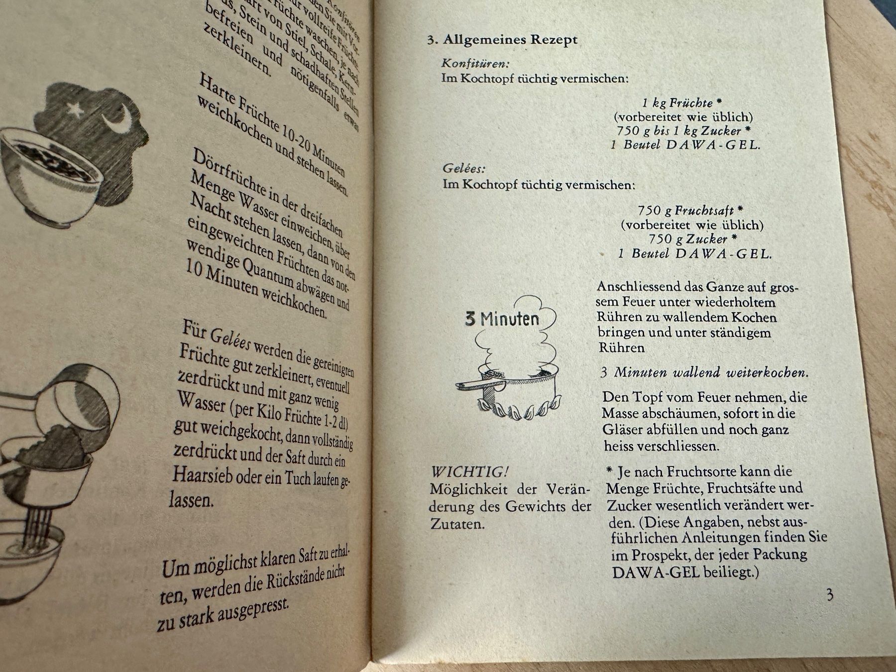 Bücher: 2 x DAWA WANDER Kochbuch Rezeptbüchlein alt – Gebraucht aus Rothrist von Luckywinner 5