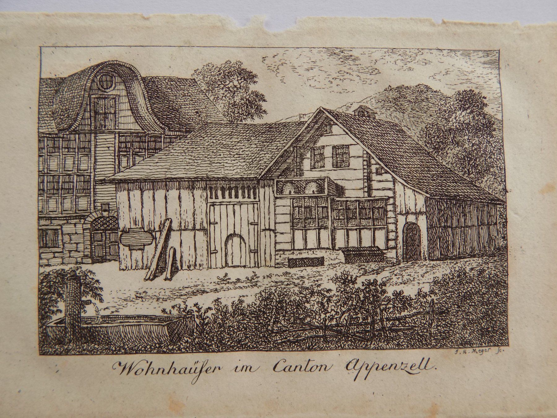 Gravures: Appenzell Wohnhäuser – D'occasion à Risch par Rischli15 2