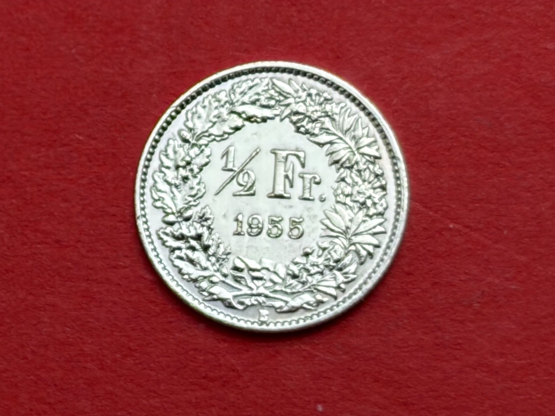 Tutti le monete: 1/2 Fr. 1955 sehr schön – Usato da Kräiligen venduto da wolle2101