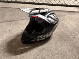O'Neal Motocross Helm schwarz weiss Grösse L gebraucht
