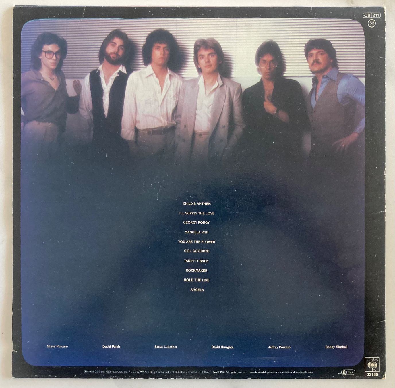 Vinyles: TOTO - TOTO – D'occasion à Poliez-Pittet par Newtown-Records 1