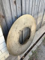 Runde Stahlplatte 1m Durchmesser