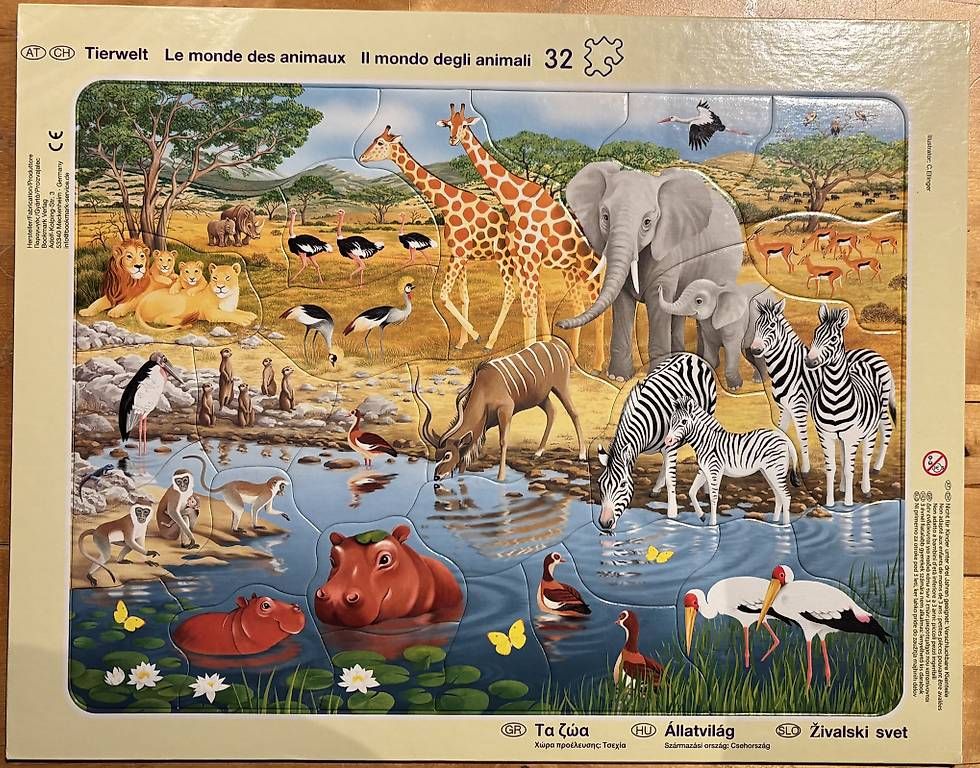 Puzzles: Puzzle der Tierwelt – Neuf (Voir description) à Wilen b. Wil par liv_8