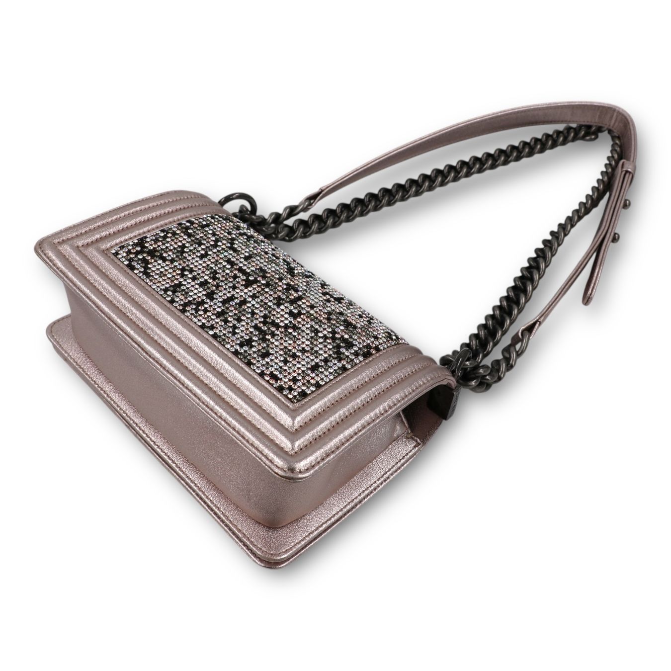 Chanel Borse da donna: Chanel Small Boy by night – Usato da Binningen venduto da Designerlabels 8