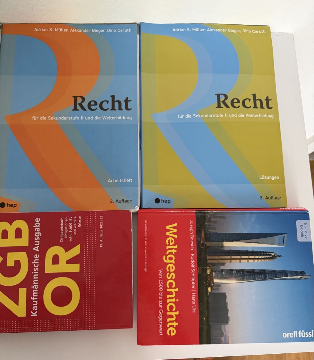 Bücher: Gymnasiummaterial – Gebraucht aus Basel von mer_w72m 4