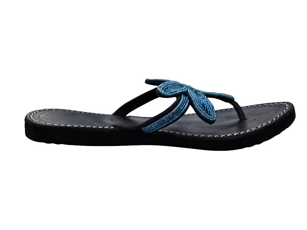 Scarpe da donna: Handgemachte Leder-Sandalen - Türkis 39 – Nuovo e nell'imballaggio originale da Brione s. Minusio venduto da Littleninja 2