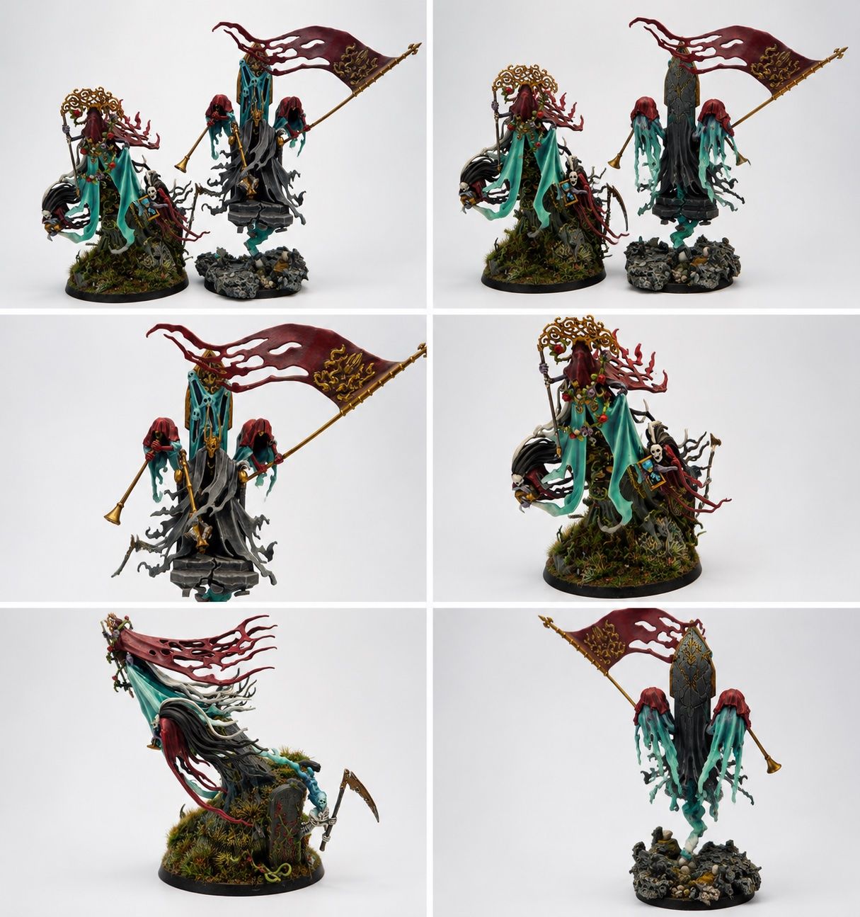 Kit di modellismo & Modellini statici: Nighthaunt Warhammer Champion Modell - Display-Modelle – Usato da Bürglen TG venduto da Serathie