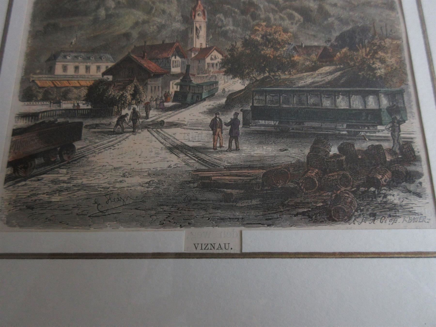 Stiche: Viznau Holzstich 1880 – Gebraucht aus Binningen von tempipassati 4