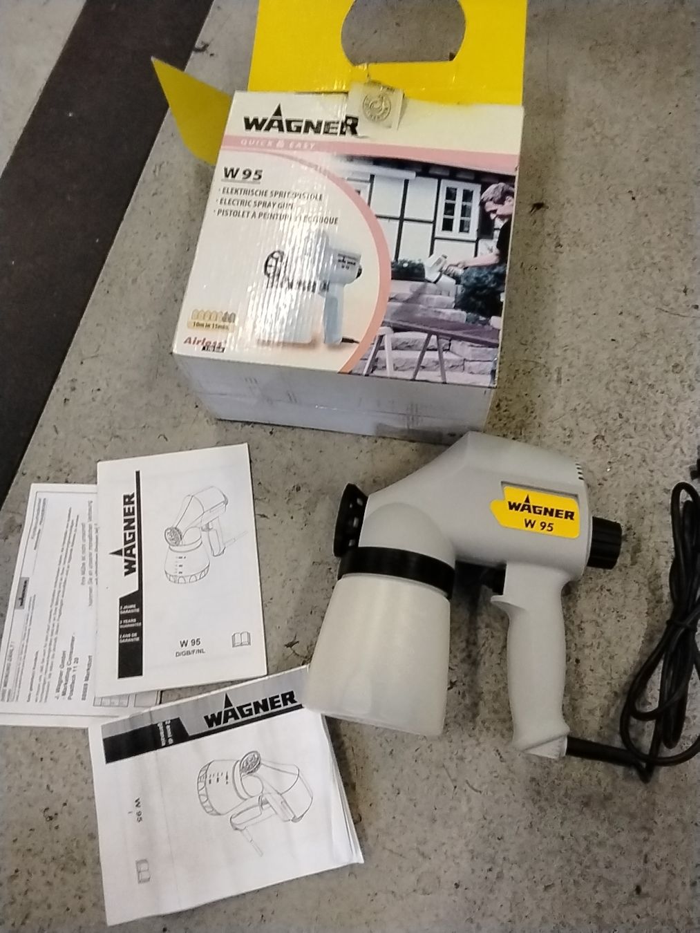 Tecnologia medica: Wagner W95 Spritzpistole neu – Nuovo (secondo la descrizione) da Stadel venduto da Nwt