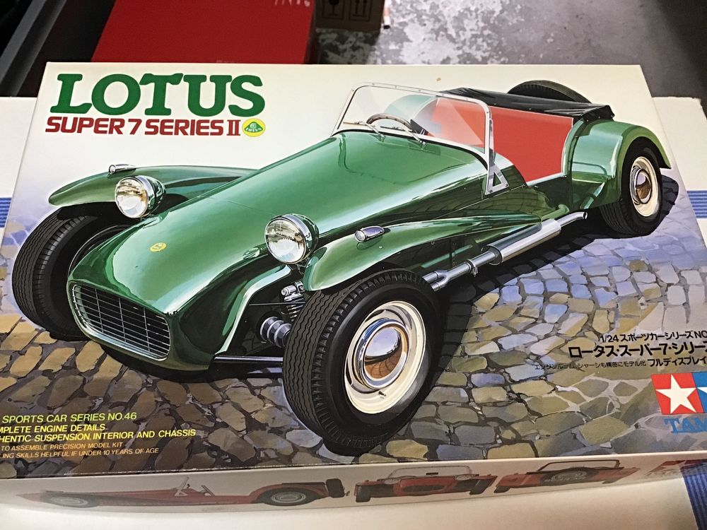 Maquette Tamiya Lotus Super Seven Série II - 1/24 - TAM24357 - NEUF