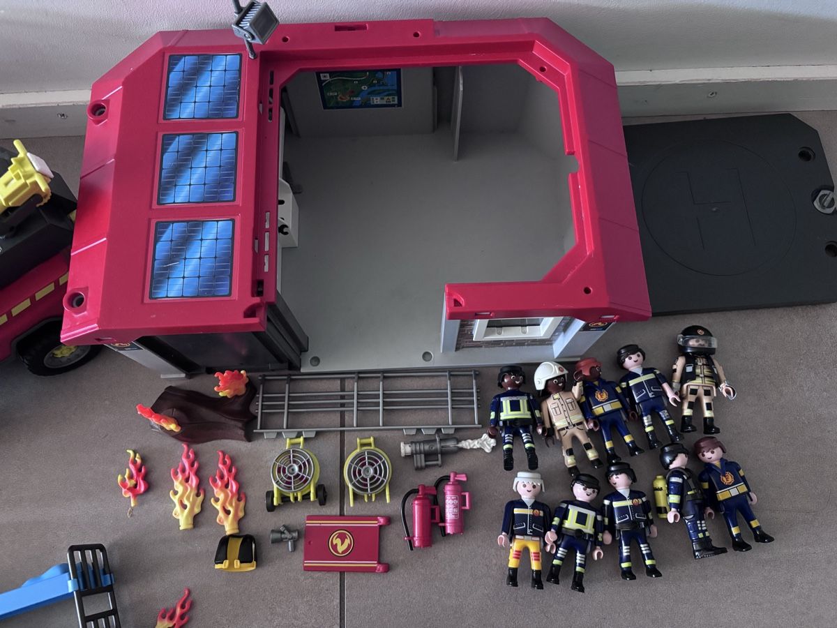 Playmobil Giocattoli: Playmobil Feuerwehr Set – Usato da Menzingen venduto da gispat 6