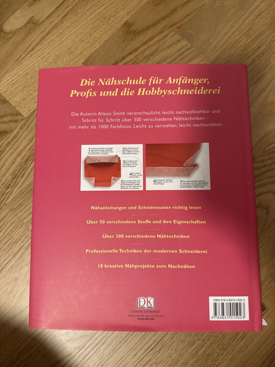 Libri: Die grosse Nähschule - Nähen Für Anfänger & Profis – Nuovo (secondo la descrizione) da Zumikon venduto da ant_n8vp 1