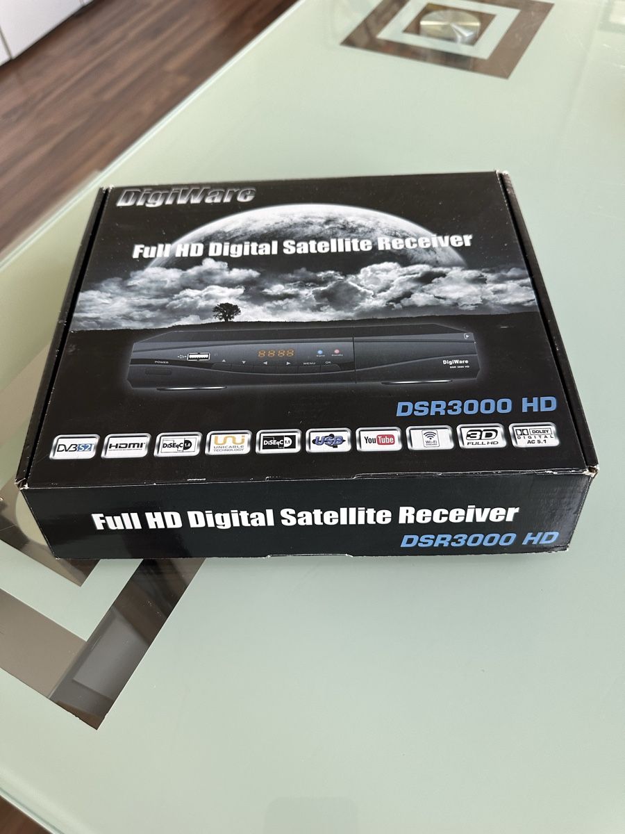 Ricevitori: Digiware DSR3000 HD Ricevitore satellitare digitale Full HD – Nuovo (secondo la descrizione) da Rancate venduto da Mixer0