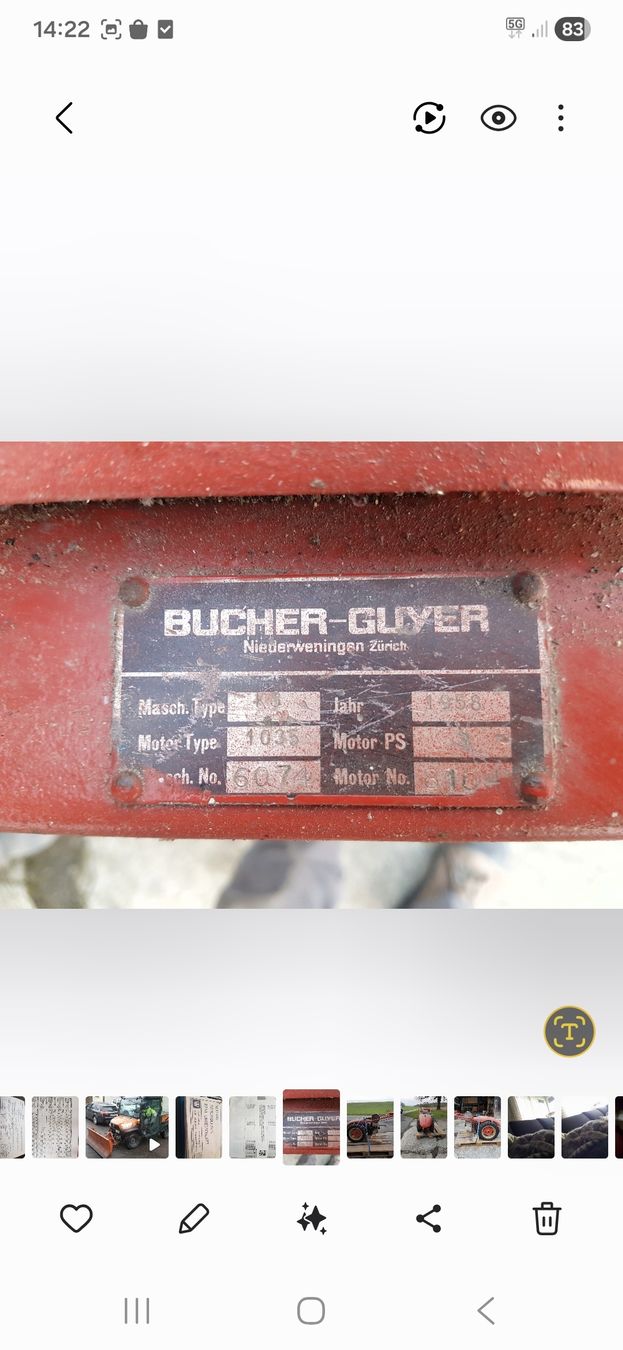 Bucher Tutte le macchine: Bucher – Usato da Trüllikon venduto da Haemmerli02 3
