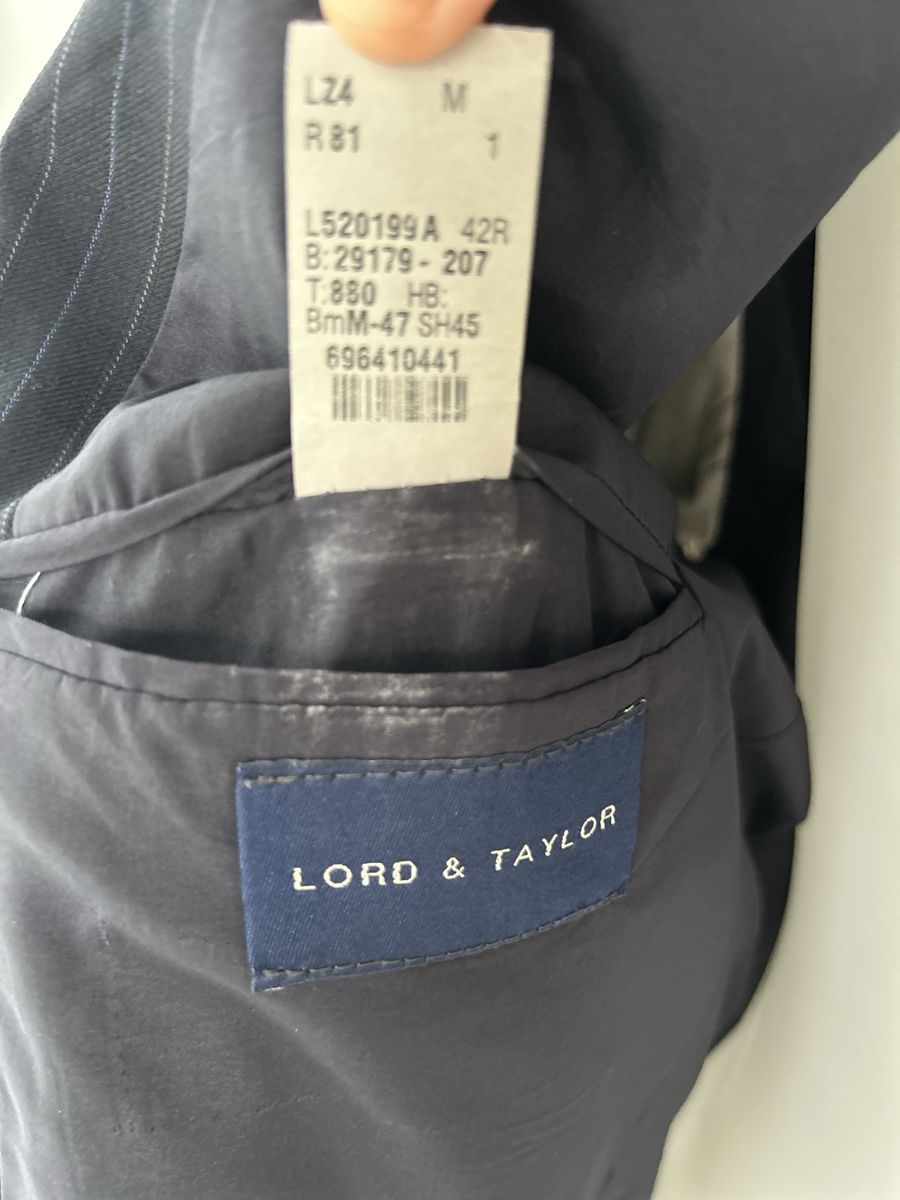 Ralph Lauren Giacche: Sharp Pinstripe Suit Jacket - Great for Business & Events! – Nuovo (secondo la descrizione) da Saland venduto da ele_vc96 6