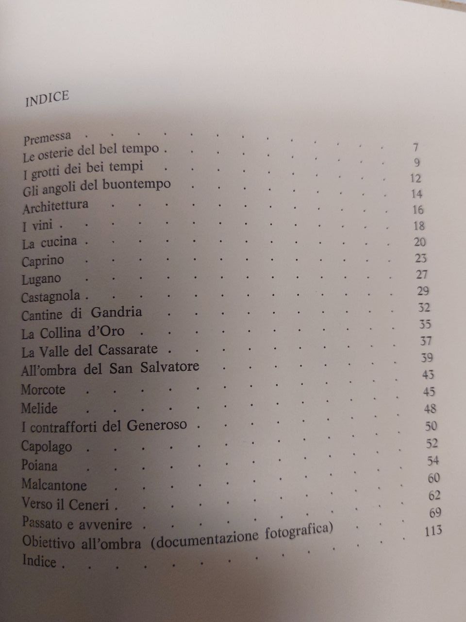 Livres: Grotti, cantine e canvetti del Luganese - 1967 – D'occasion à Pambio Noranco par Pol69 3