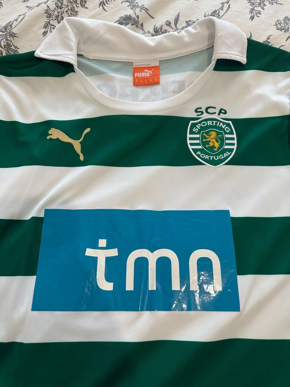 Puma Canottiere & Pantaloni: Maillot Sporting CP 11/12 M – Usato da Lausanne venduto da PeixotoBruno 1