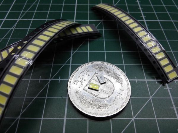 Componenti elettronici: LED-SMD 5730 kaltweiss 20Stk – Nuovo (secondo la descrizione) da Luzern venduto da Salefactory 1