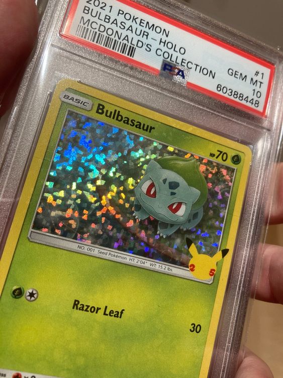 Pokemon Bulbasaur 25th Anniversary HOLO PSA 10 Kaufen auf Ricardo