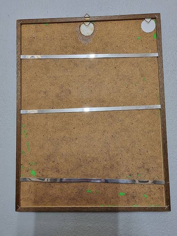 Bilderrahmen: Holzbilderrahmen mit Goldrand ohne Glas – Gebraucht aus Goldach von ladybird75 2