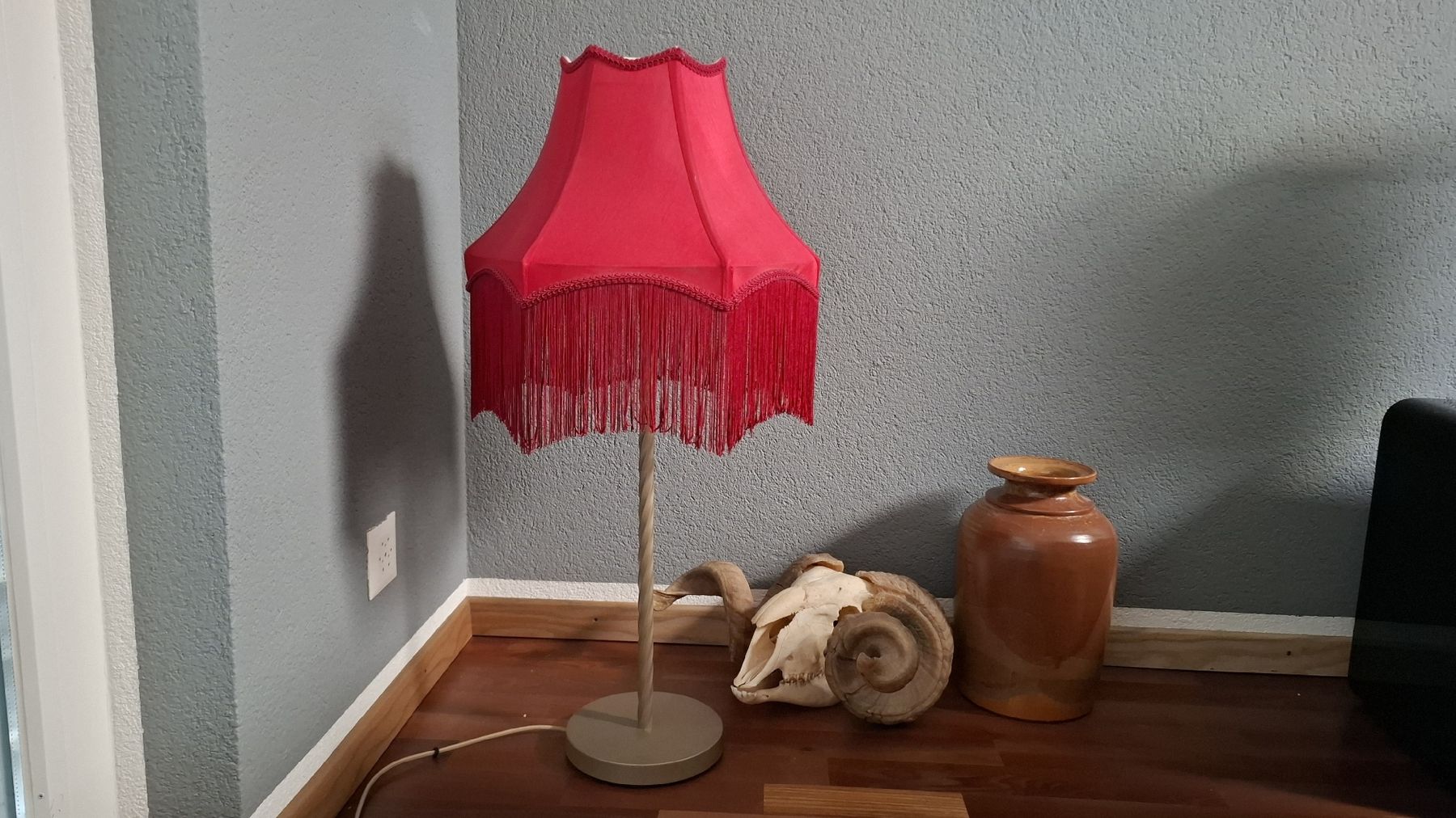 Lampes: Viktorianische Stehlampe mit Fransen – D'occasion à Winterthur par lodidodi 2