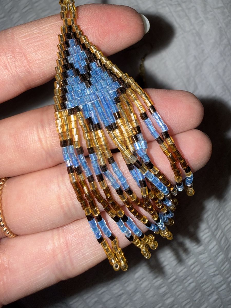 Boucles d'oreille: Wunderschöne Blaue Hänger Ohrringe – D'occasion à Bottmingen par Itsclaire 1