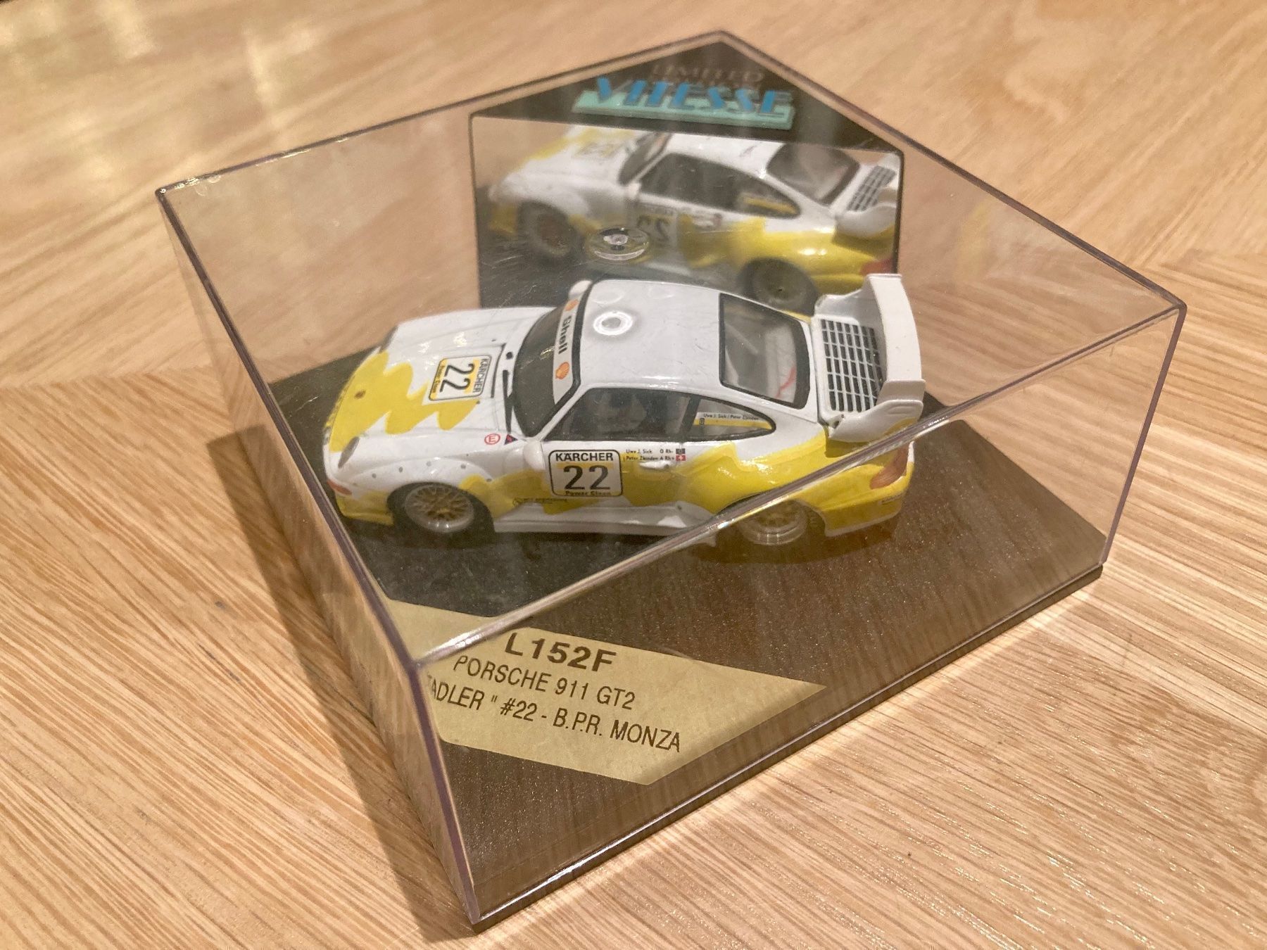 Vitesse Modellini d'auto: Porsche 911 GT2 Stadler / Monza – Nuovo e nell'imballaggio originale da Bern venduto da Spomme 8