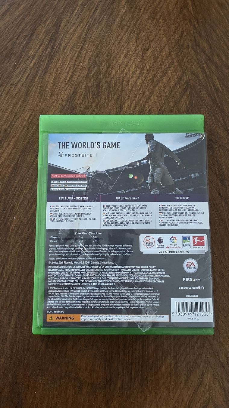 Giochi: Fifa 18 XBOX ONE – Usato da Olten venduto da ManuelvA 2