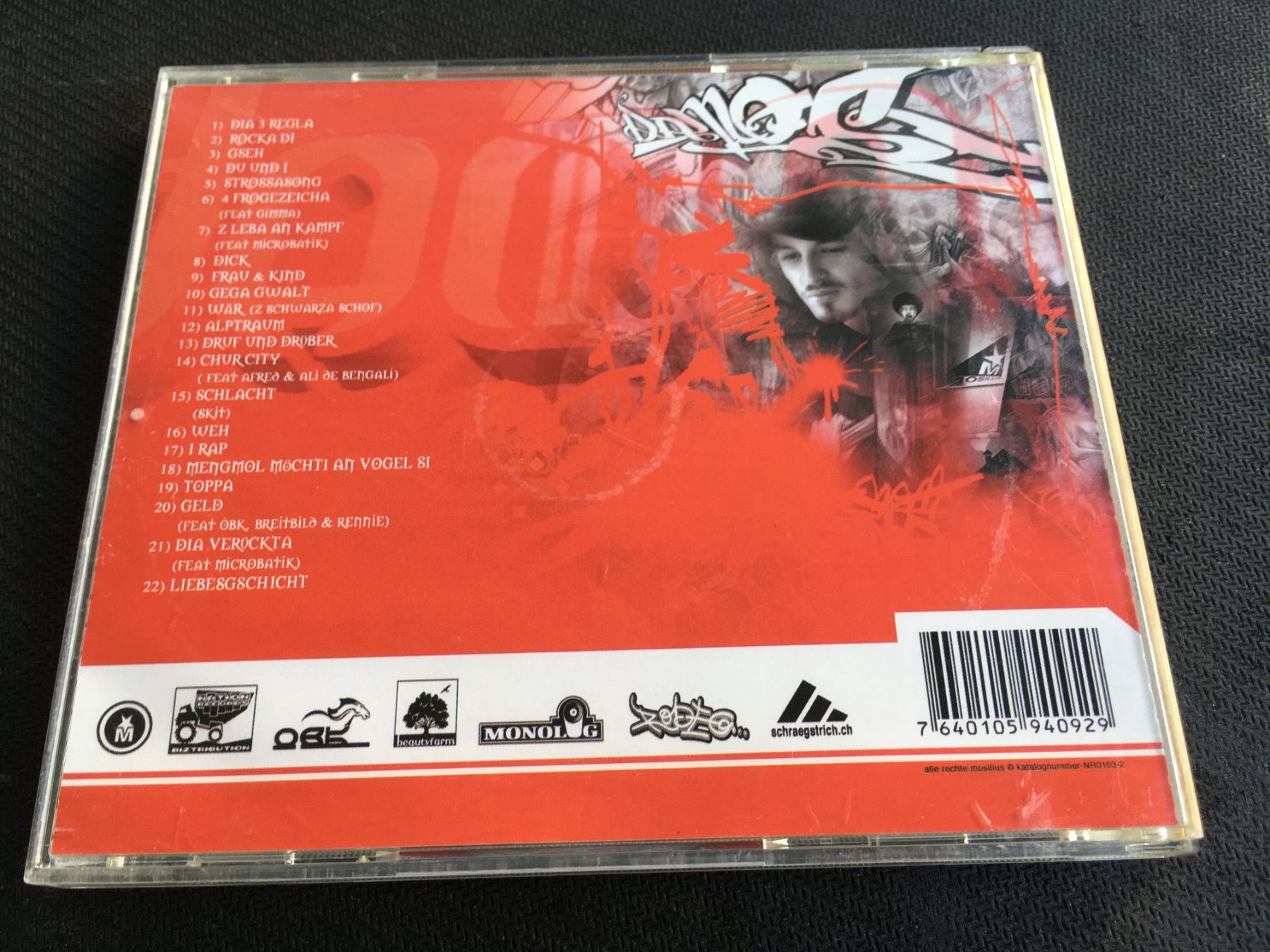 CD: Damos Rotwelsch - Schwarz uf wies -CD- – Usato da St.Gallen venduto da MedienJoe 2
