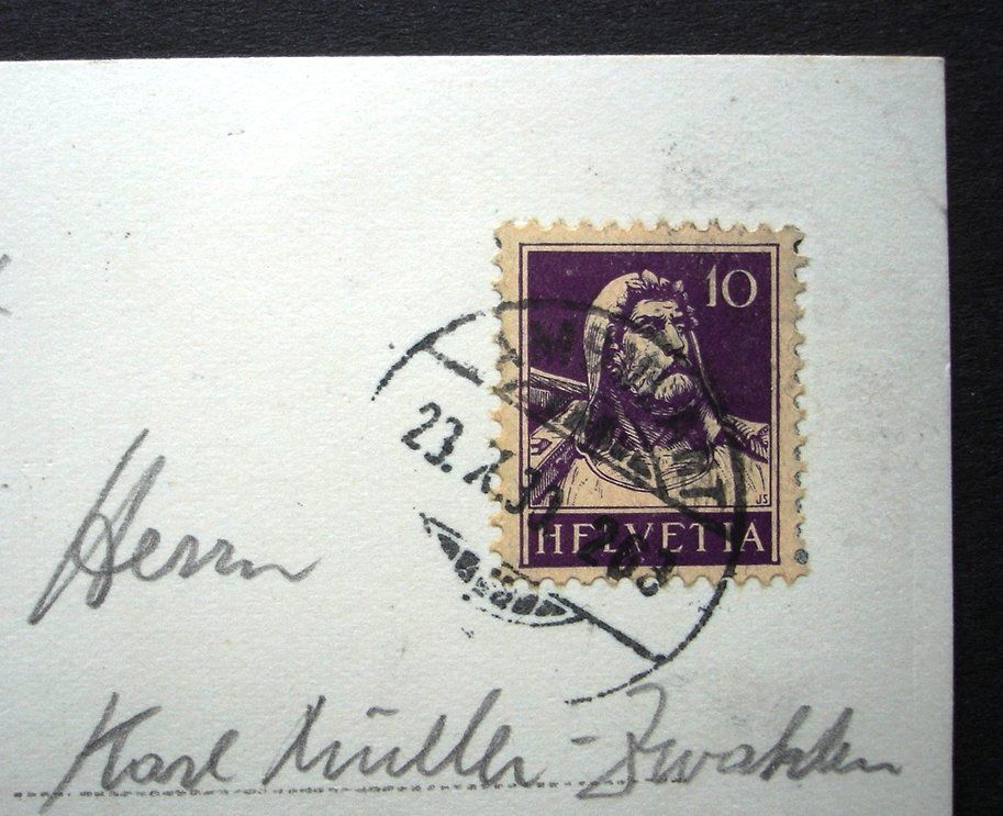 Cartoline postali: GRUYÈRES vue génerale – Usato da Jona venduto da philajona 1