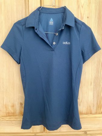Odlo Sport-Poloshirt, Dunkelblau, XS