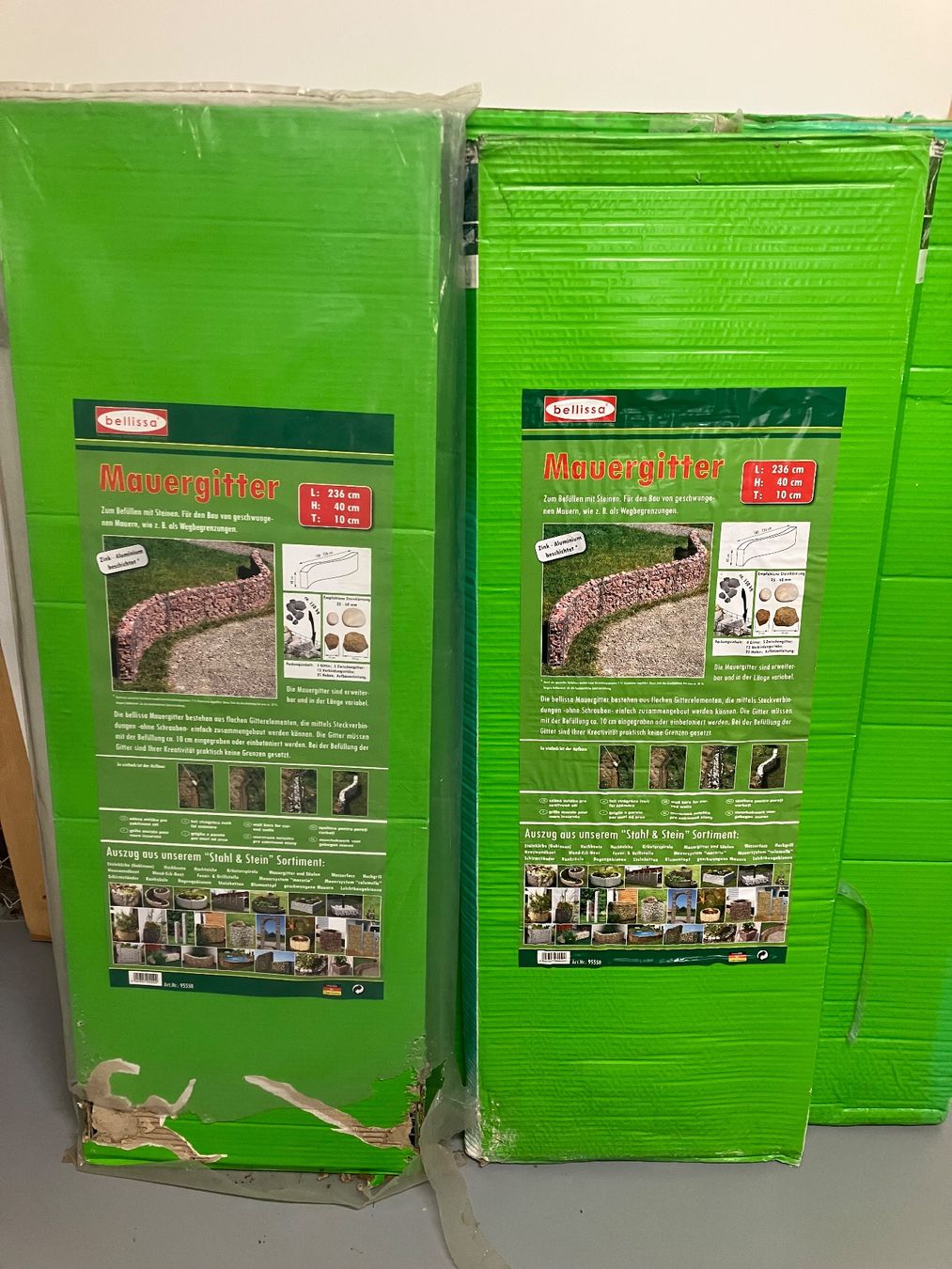 Altro: 3er Set Mauergitter Neu ab 1 CHF – Nuovo e nell'imballaggio originale da Erlenbach im Simmental! venduto da Simmentaler-Perlen