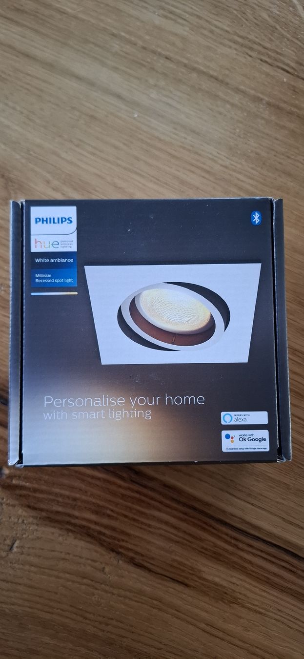 Philips Lampadari & plafoniere: Philips Hue Millskin Einbauspot neu – Nuovo e nell'imballaggio originale da Guntershausen venduto da Jtattoo