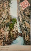 GORGES de l'AREUSE - 1907