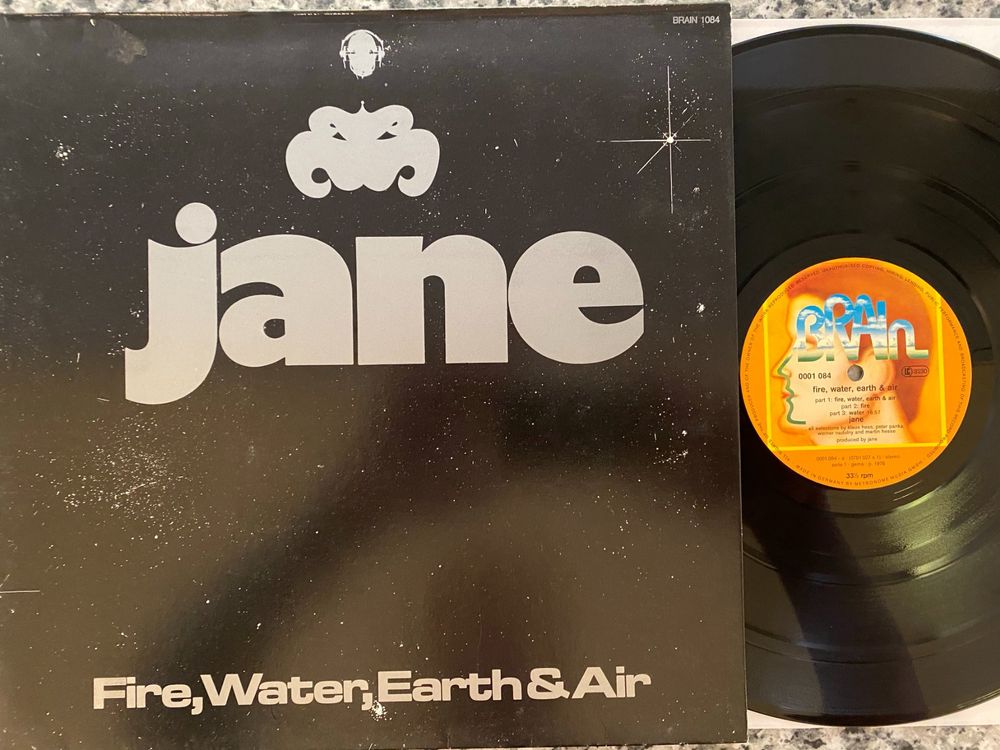 Jane – Fire, Water, Earth & Air [LP DE 1977] | Kaufen auf Ricardo