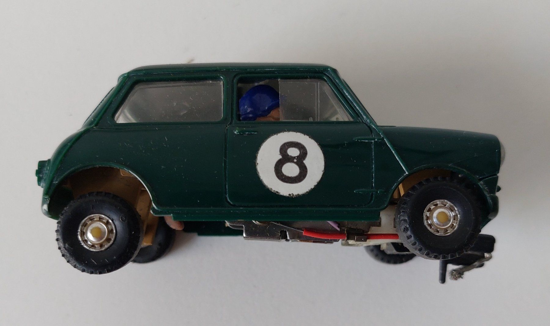 Märklin Piste: SCALEXTRIC C76 Mini Cooper mit Originalbox Slotcar – Usato da Schenkon venduto da Elbarto007 6