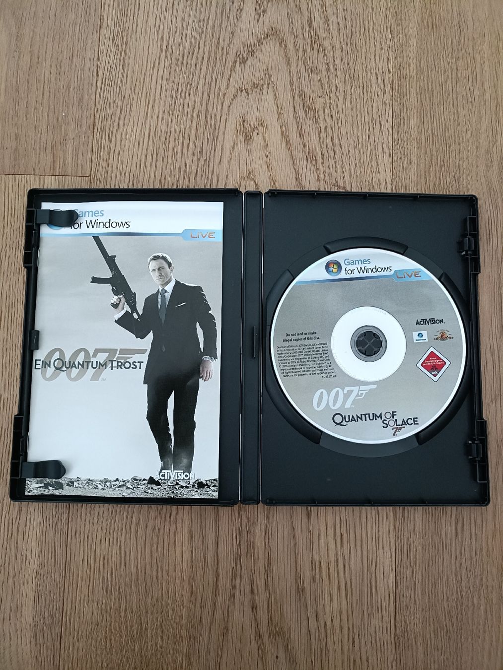 Spiele: 007: Ein Quantum Trost - PC DVD Spiel - Top Zustand! – Gebraucht aus Winterthur von meci02 2