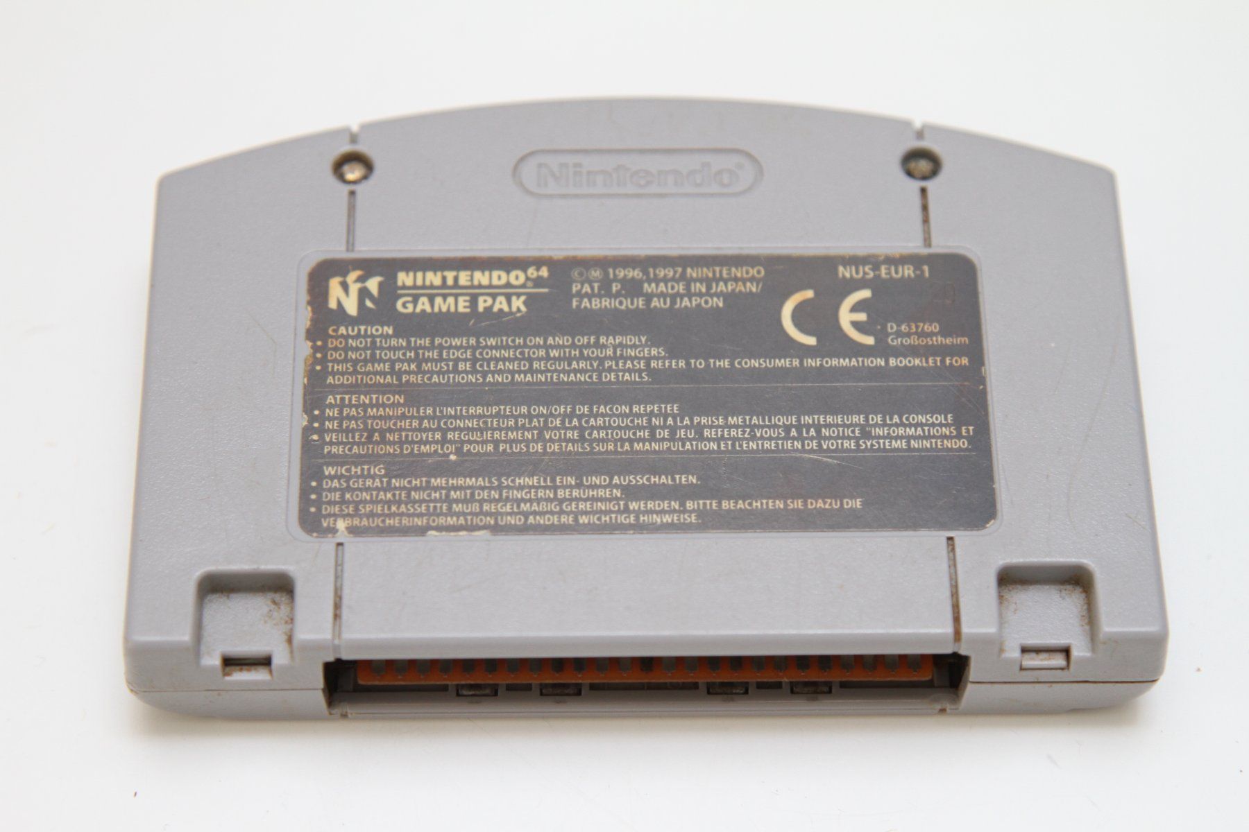 Nintendo Konsolen: N64 Konsole mit Super Mario 64 – Gebraucht aus Basel von camelot99 6