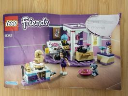 LEGO Friends 41342: Emmas Kunstatelier, vollständig.