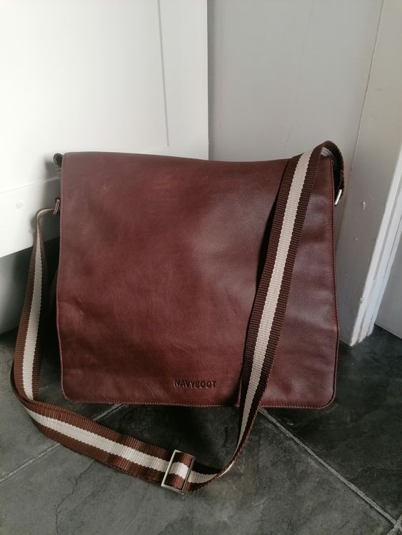 Japanische Schultasche, Braune Umhängetasche Aus P Produktbild-Vorschau 12