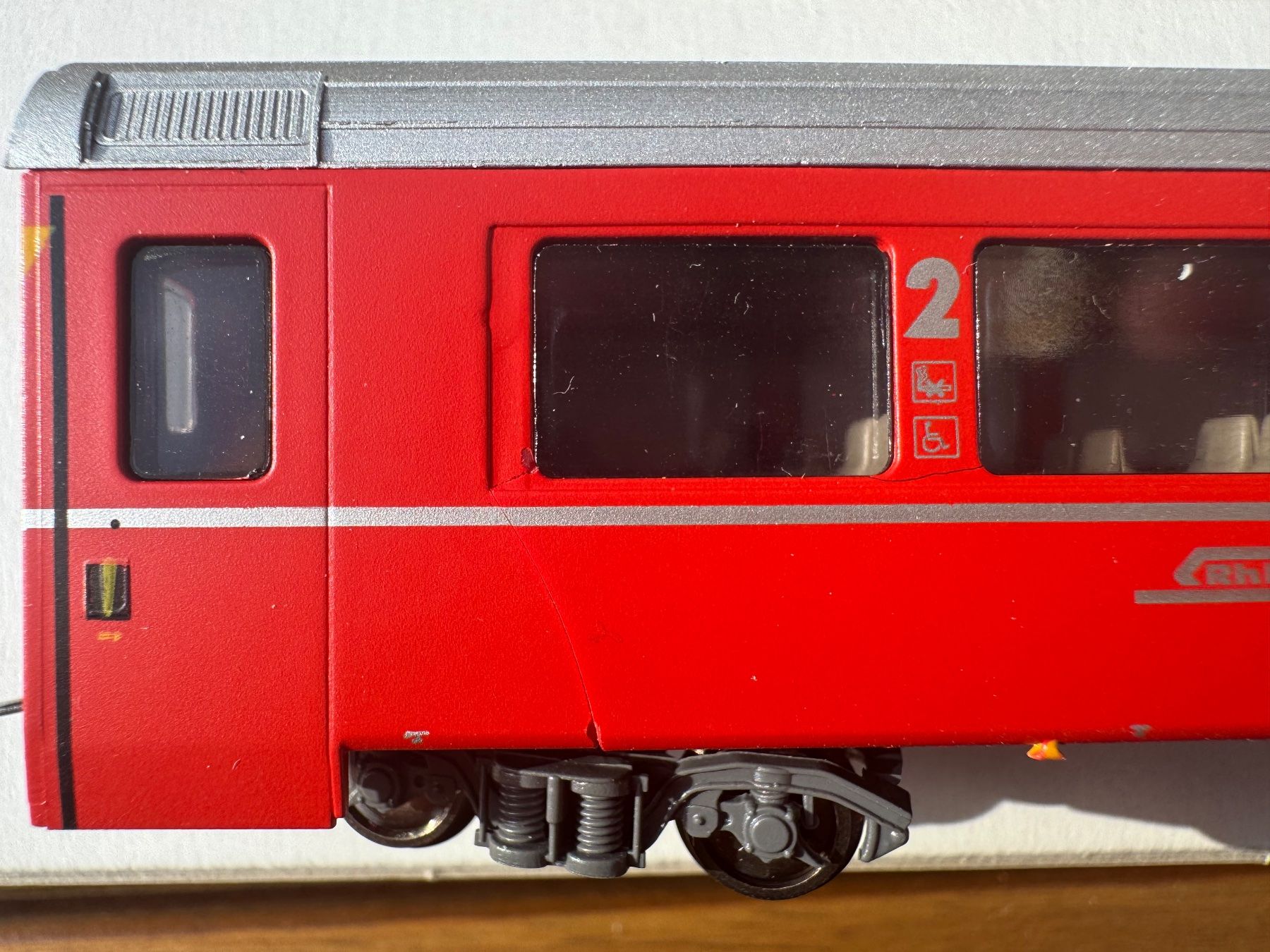 Trains électriques: D+R Rhb B 2493 – D'occasion à Spiez par ric_vy6z 3