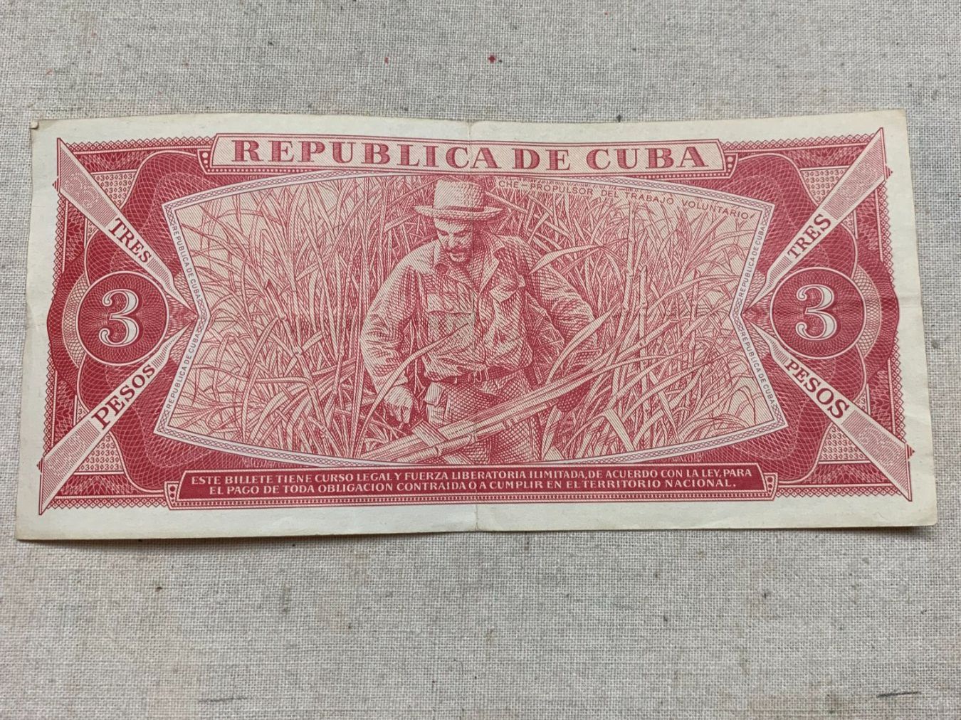 Banconote: Cuba - banconota (Guevara) – Usato da Sorengo venduto da 74in 1