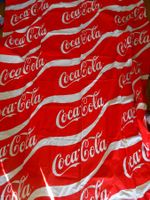 Coca-Cola Tischtuch Tischdecke  150 x 185 cm.