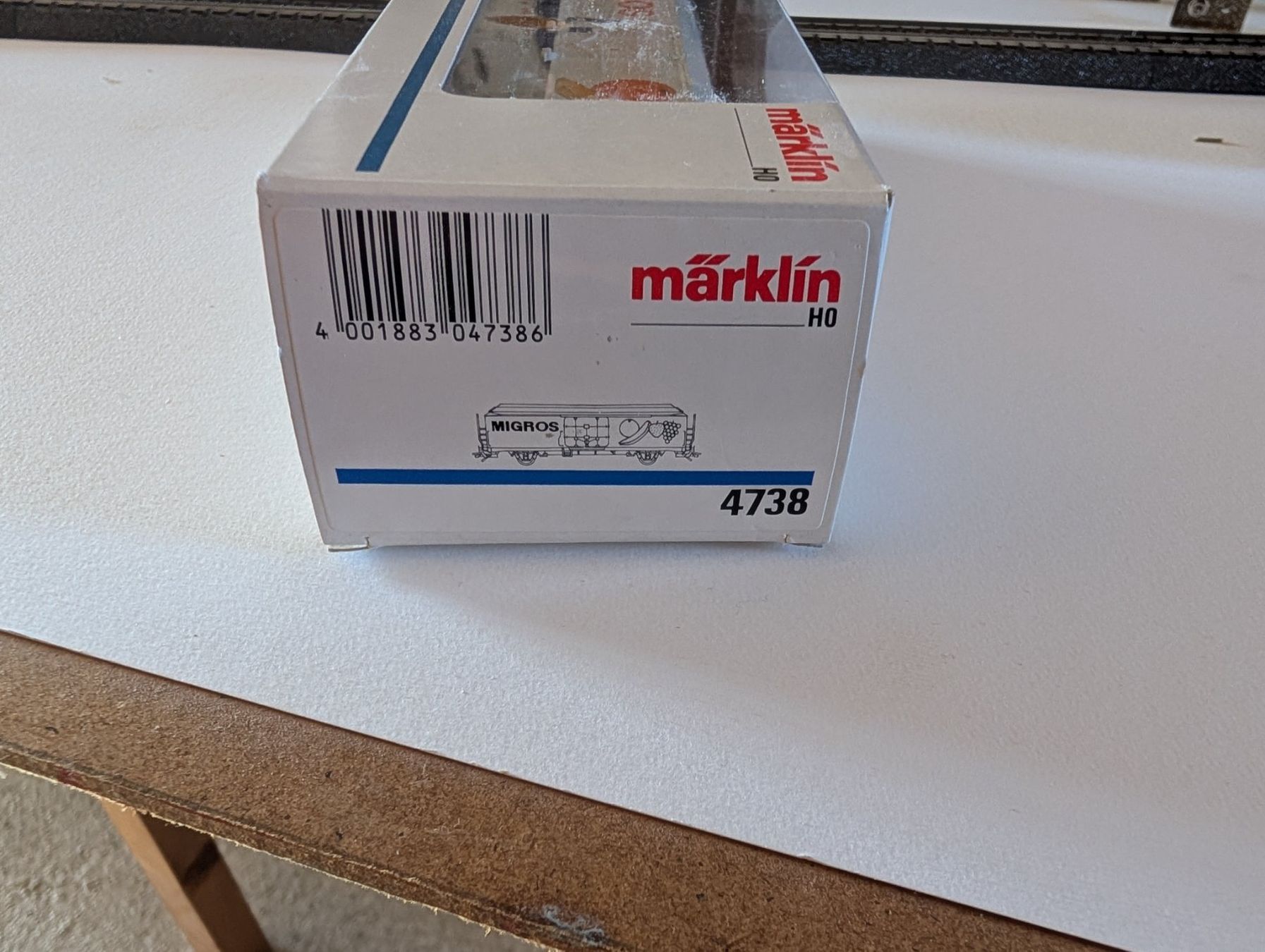 Märklin Modellini di ferrovie: Märklin 4738 Migros – Usato da Steffisburg venduto da Narzisse 1