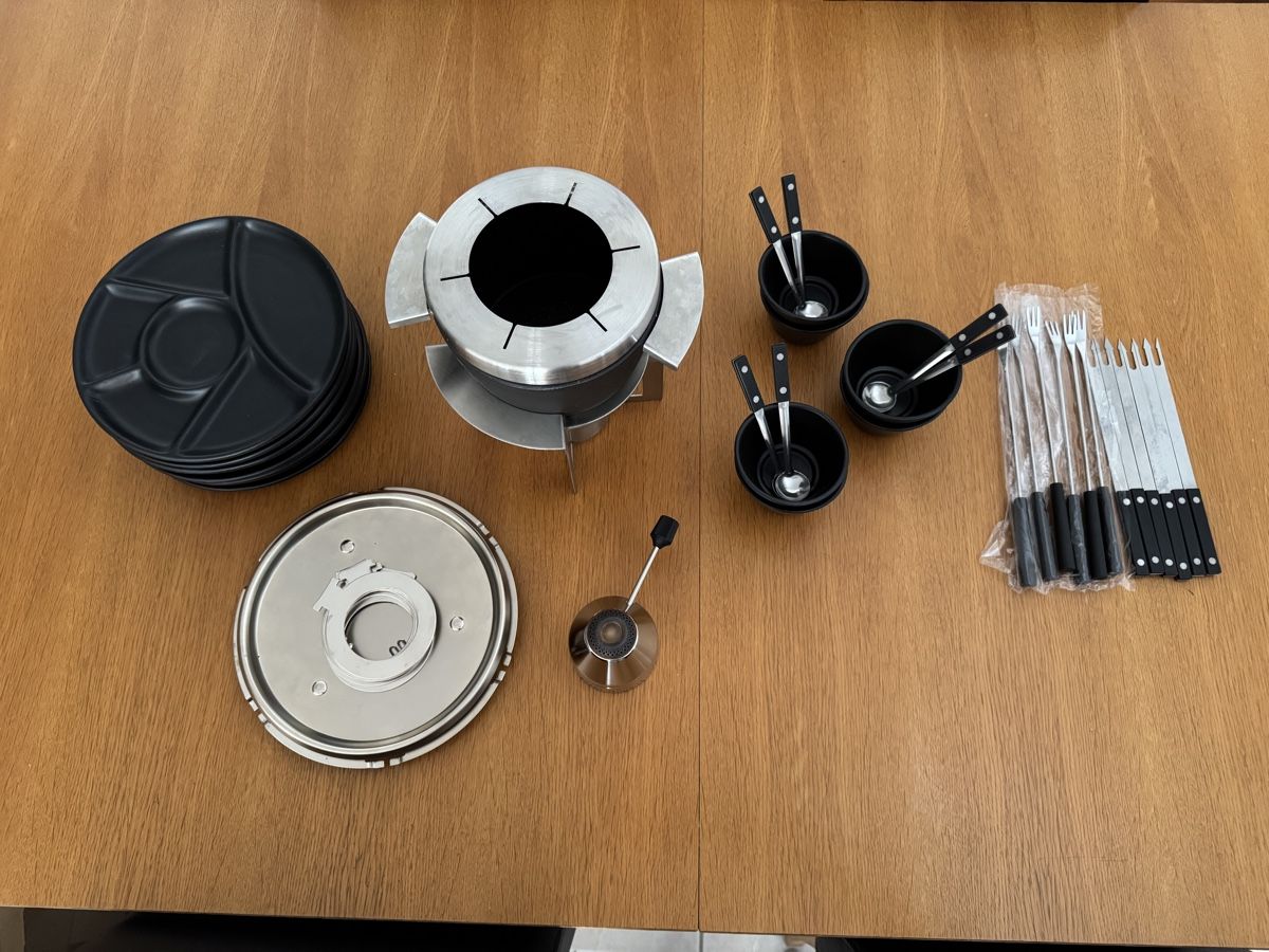 Küchengeräte: Fleischfondue Set 28-teilig  – Gebraucht aus Biberist von Irim 4