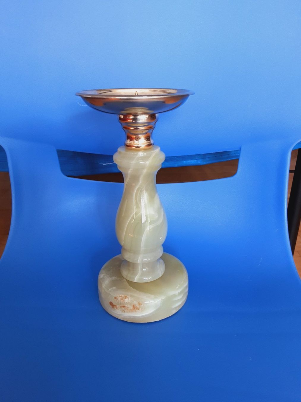 Portacandele: Kerzenständer aus Onyx – Nuovo (secondo la descrizione) da Glattfelden venduto da Roman2504 2