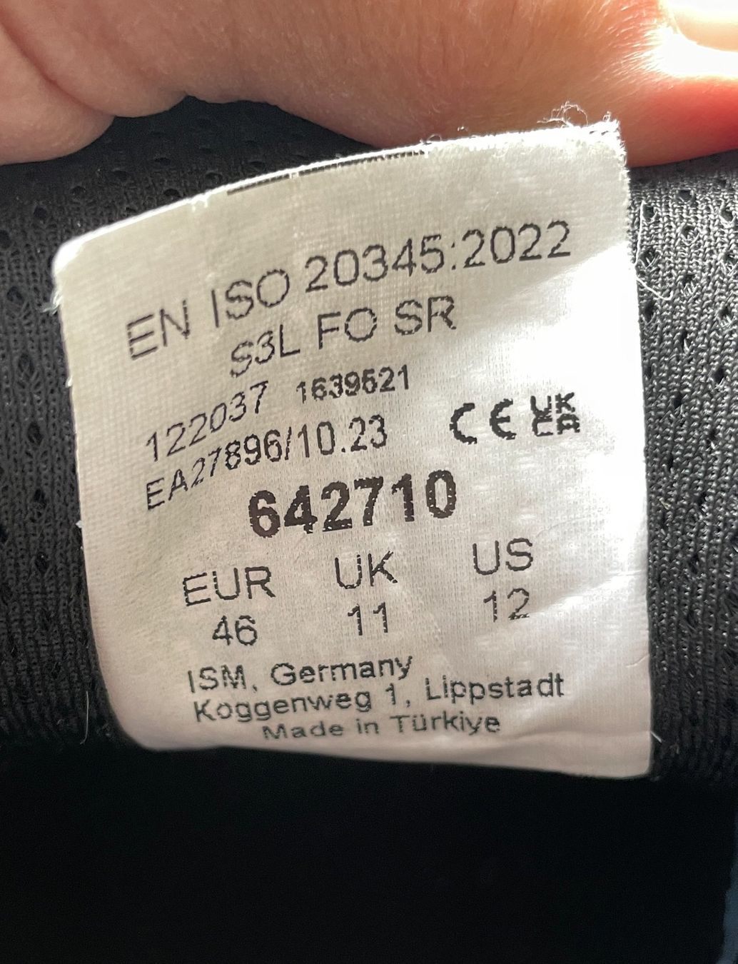 Puma Scarpe da uomo: PUMA Sicherheitsschuhe "Amsterdam" Gr. 46 – Usato da Madiswil venduto da Stratosteve 3