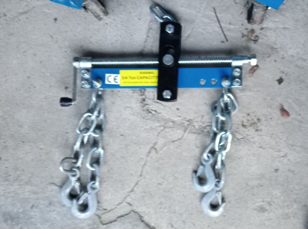 Motorkran Balancierer 900kg Tragkraft - Kettenzug Für Motorwechsel & Werkstatt-Arbeiten