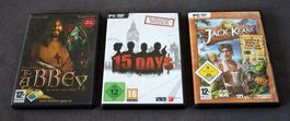 Ankh - Herz des Osiris + The Abbey + 15 Days + Jack Keane